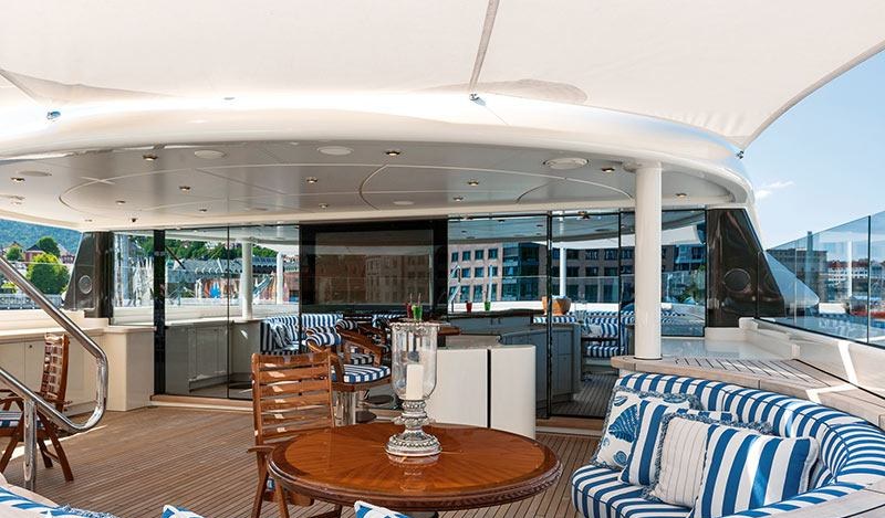 LADY KATHRYN V yacht charter 5