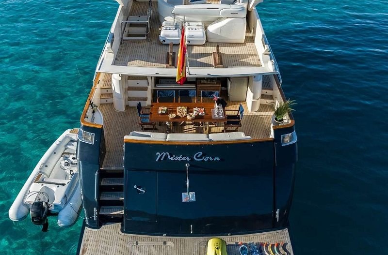 MR CORN yacht charter 4