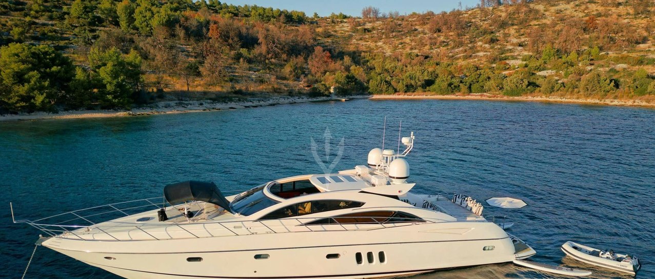 SUNSEEKER PREDATOR 72 GHOST yacht charter 1