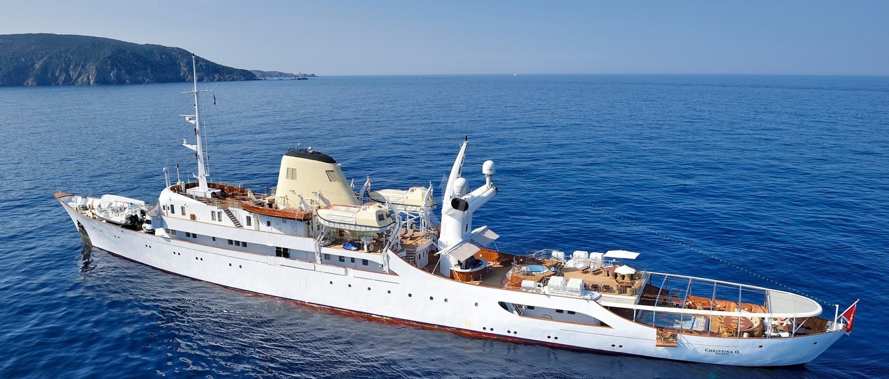 CHRISTINA O yacht charter 1