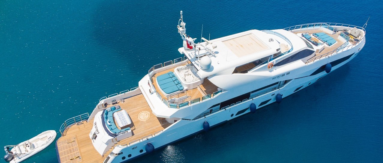 DESTINY yacht charter 1