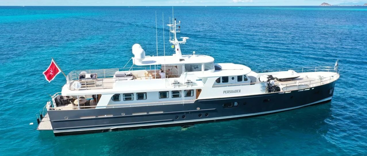 PERSUADER yacht charter 1