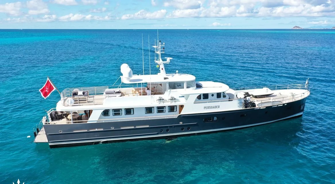 PERSUADER yacht charter 2