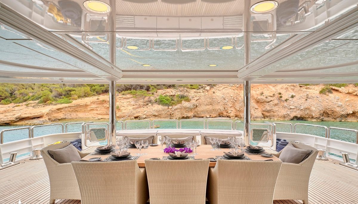 INVADER yacht charter 5