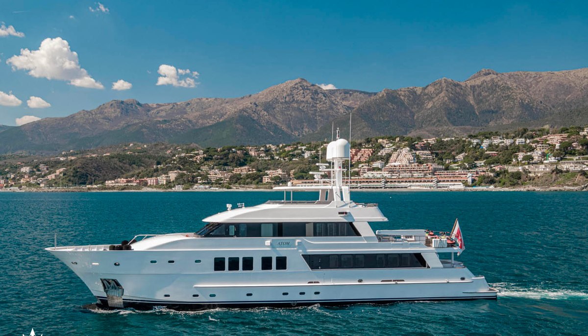 ATOM yacht charter 2