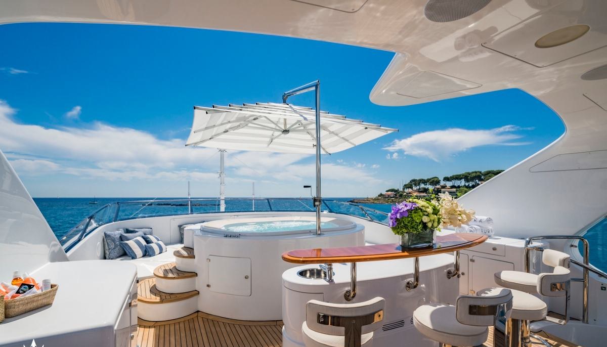 AURA yacht charter 3