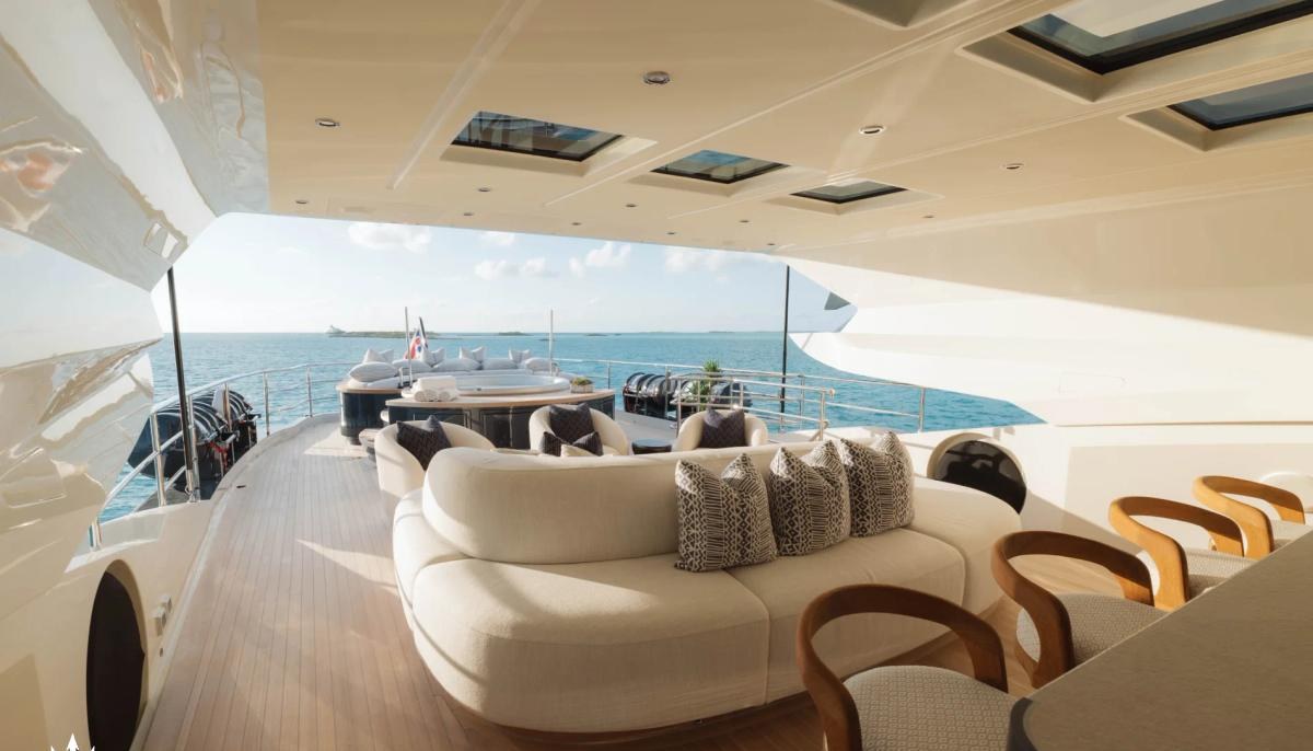 THUNDER yacht charter 3
