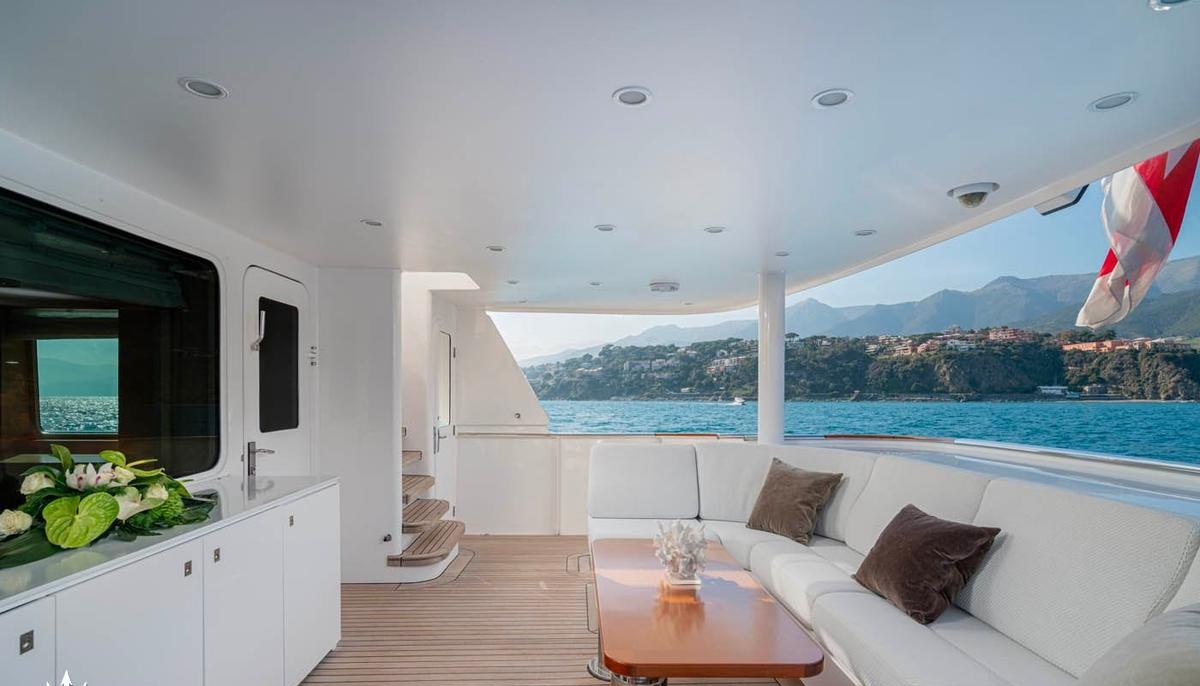 ATOM yacht charter 5