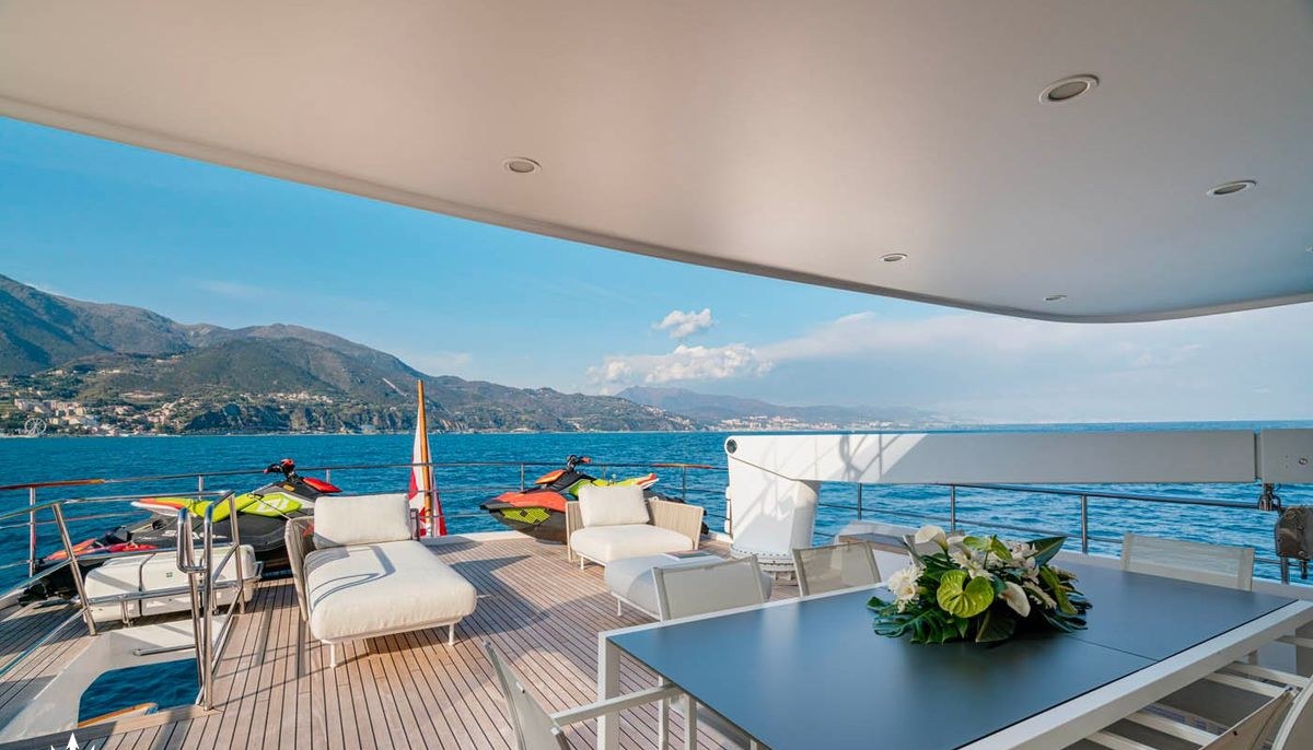 ATOM yacht charter 4